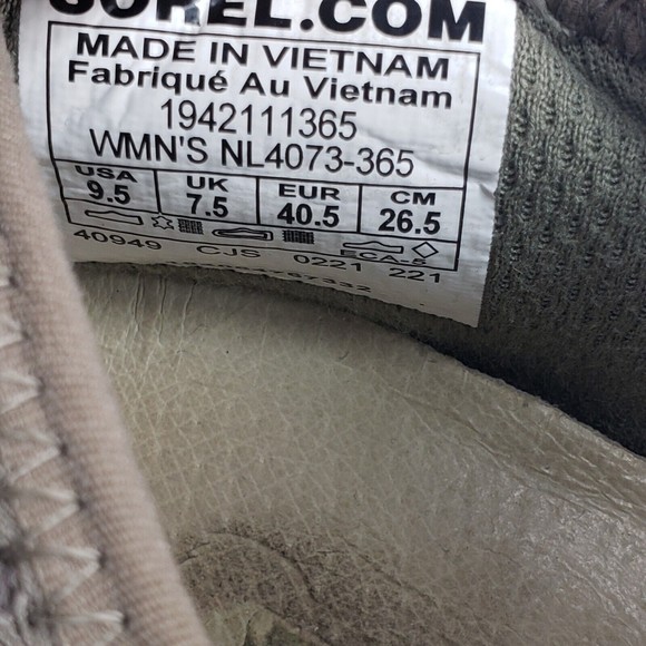 Sorel Kinetic Impact Lace Sneakers Size 9.5 M - Picture 13 of 15